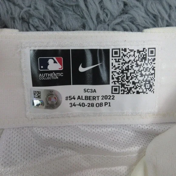 Albert Abreu St Louis Cardinals Nike Baseball Pants Mens 34 MLB Authentic 34x29*